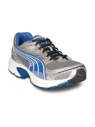Puma Men's Axis Black Silver Blue Shoe