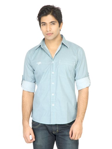 Wrangler Men Stampede Green Shirt