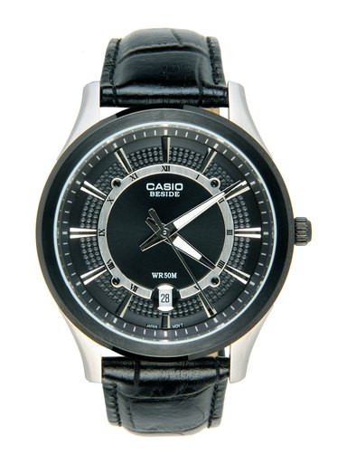 CASIO ENTICER Men Black Analogue Watch BS112