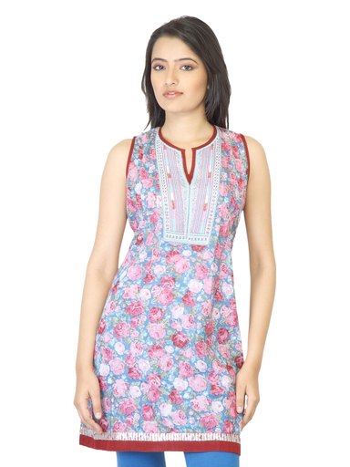 Aneri Women Juhi Blue Kurti