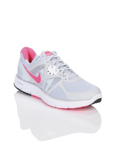 Nike Women Lunarglide+3 Grey Sports Shoes
