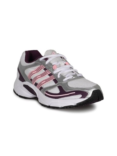 ADIDAS Women Adi Fiero Low White Grey Pink Shoe