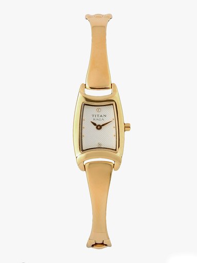 Titan Women White Dial Watch