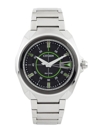 Citizen Men Black Dial Eco-Drive Watch