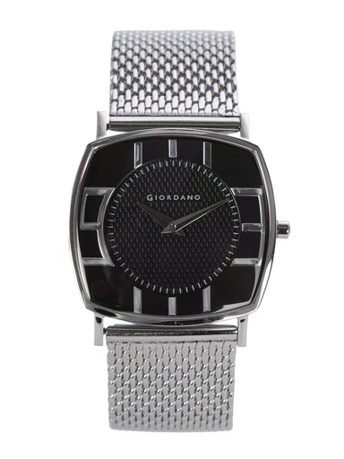 Giordano Men Black Dial Watch