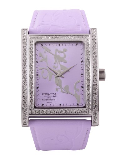 Q&Q Women Lavender Dial Watch