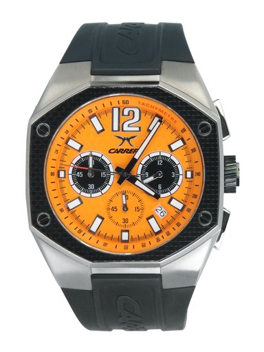 Carrera Men Strap dial Orange Watches