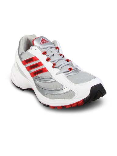 ADIDAS Men's Silver White Running Shoe