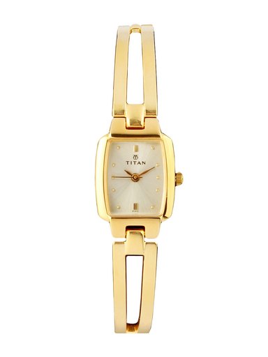 Titan Women Silver-toned Dial Watch NB2131YM04