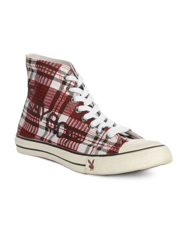 Playboy Men Red Casual Shoes