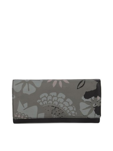 Baggit Women Grey Printed Wallet
