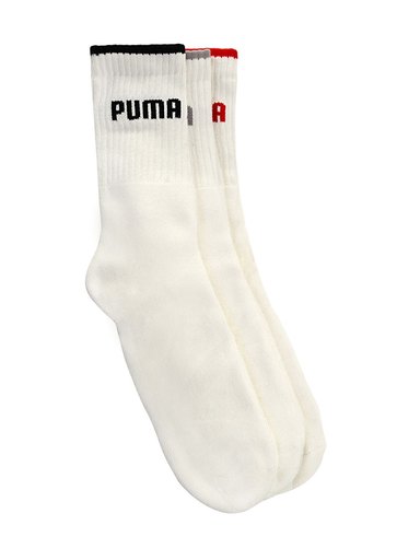 Puma Men White Pack of 3 Socks