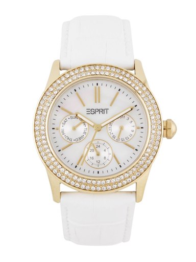 Esprit Women White Watch