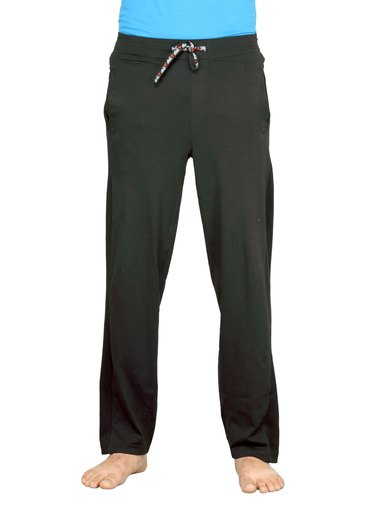 Urban Yoga Men Dhauti Black Track Pant