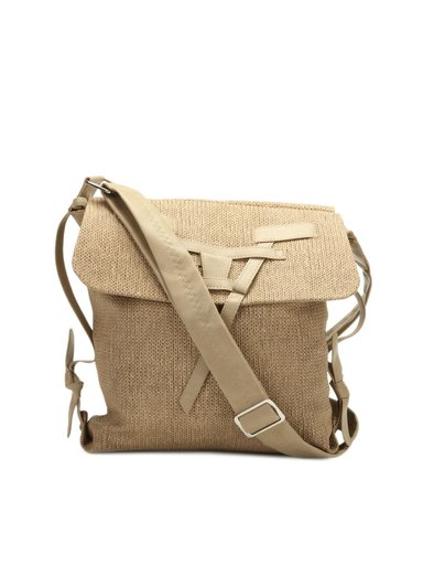 Baggit Women Beige Libra Jhuti Sling Bag