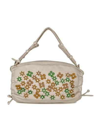 Mod'acc Women Beige Handbag