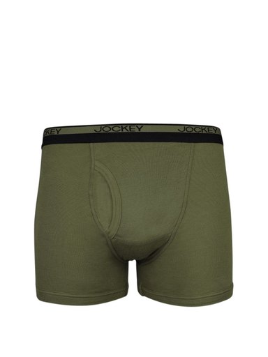 Jockey MODERN CLASSIC Men Olive Trunks 8009