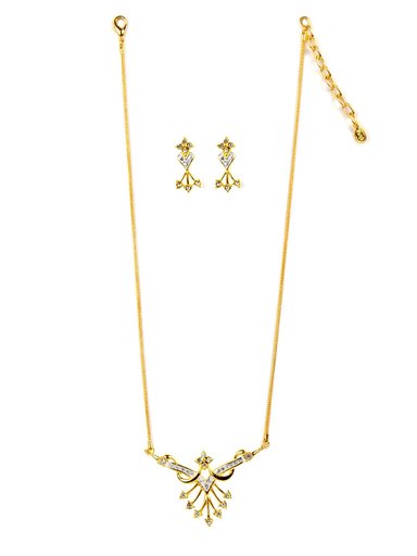 Estelle Women Gold Jewellery Set