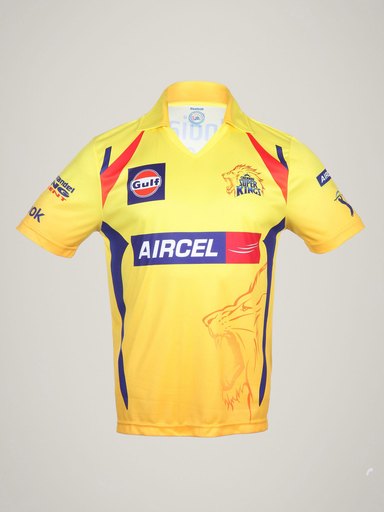 Reebok Men Chennai Super Kings Premium Jersey