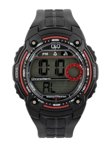 Q&Q Men Black Digital Watch M075J002Y