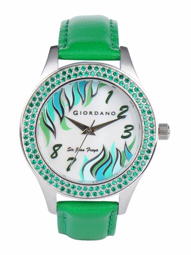 Giordano Women White Dial Watch