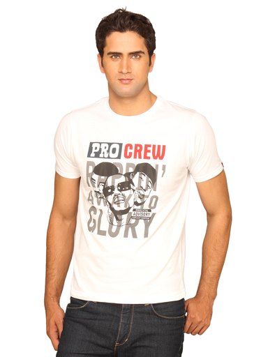 Probase Men's Away To Glory White T-shirt