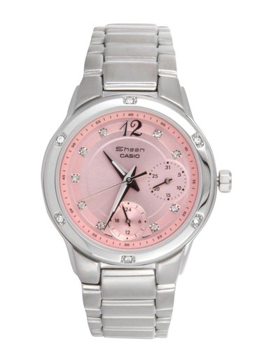CASIO SHEEN Women Pink Dial Watch SH169 SHN-3017D-4A2DR