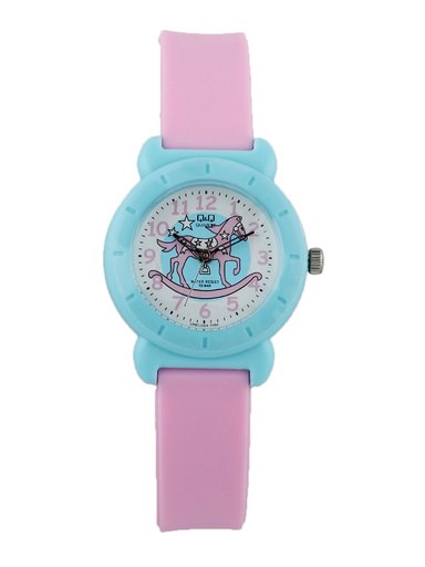 Q&Q Kids Unisex Light Blue Dial Watch