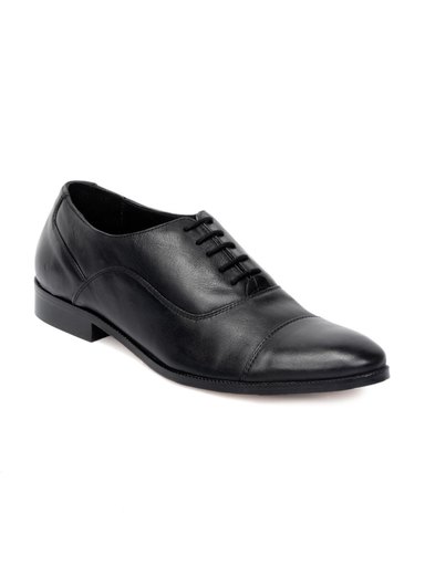 Stens by Enroute Men Black Formal Shoes