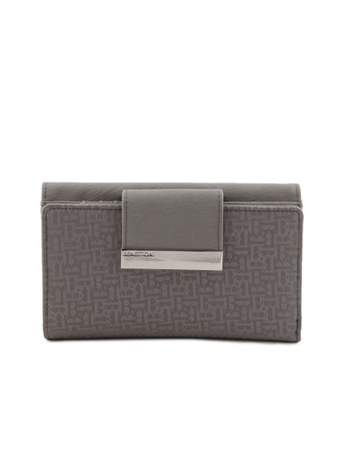 United Colors of Benetton Women Casual Grey Wallet