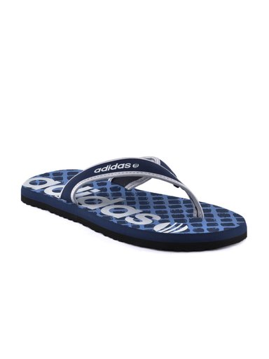 ADIDAS Men Navy Blue Adi Mesh Flip Flops