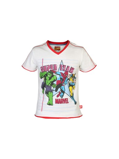 Marvel Boys Comics White T-shirt