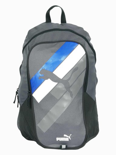 Puma Unisex Flow Grey Black Backpacks