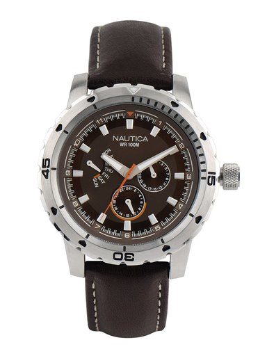 Nautica Men Brown Dial Watch