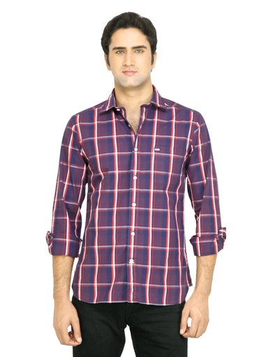 Arrow Sport Men Multi Coloured Check Shirt