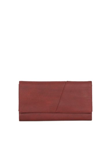 Baggit Women Border Moly Red Wallet