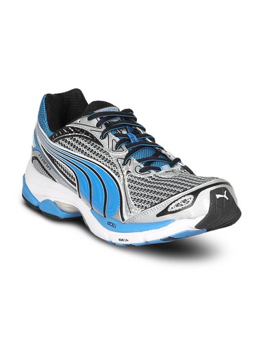 Puma Men's Complete Itana Silver Black Blue Shoe