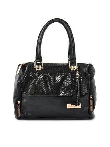 Lino Perros Women Classic Black Handbag