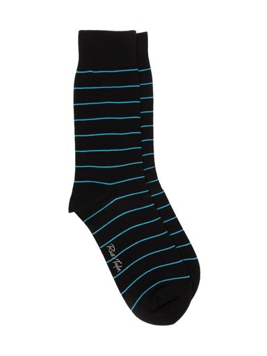Reid & Taylor Men Black Socks