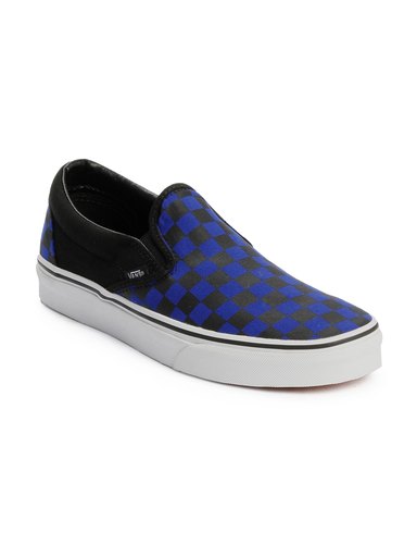 Vans unisex Classic Slip-On Black Casual Shoes