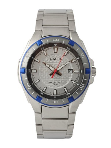 CASIO Enticer Men Grey Dial Analogue Watch A521