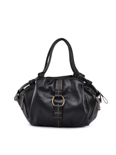 Baggit Women Black Gang Handbag