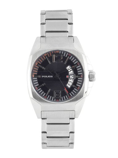 Police Men Black Dial Watch PL12897JS-02M