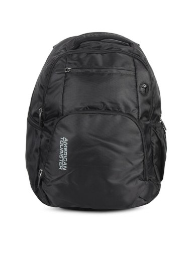 American Tourister Unisex Black Backpack