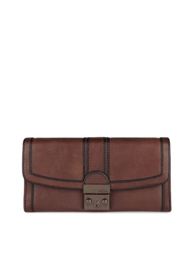 Fossil Women Brown Wallet