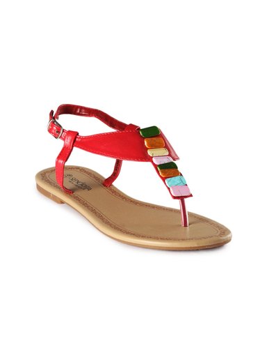 Senorita Women Red Flats