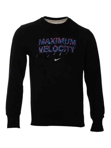 Nike Men As Squad Ft C Black Sweatshirts