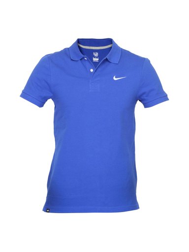 Nike Men Club Pique Polo Blue T-shirt