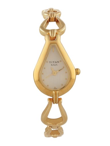 Titan Women White Dial Watch