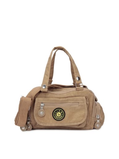 Lino Perros Women Sporty Light Brown Handbag